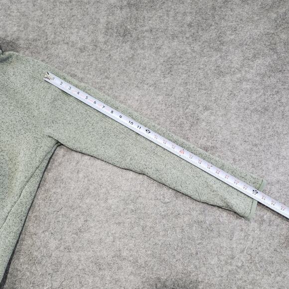 Patagonia Womens L Large Better Sweater 1/4 Zip Fleece Jacket Pullover Green - Picture 10 of 12